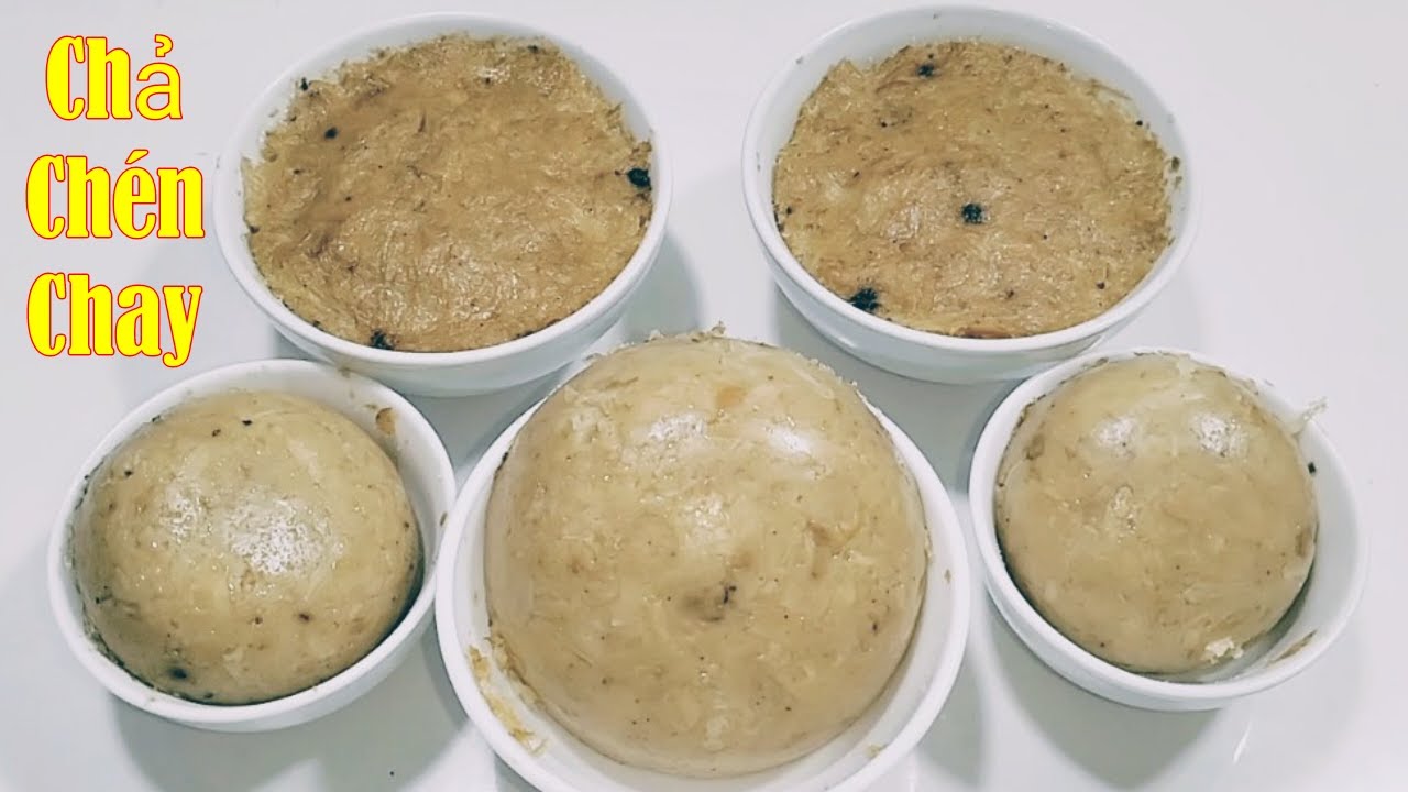 Bí Quyết LÀM CHẢ CHÉN CHAY,TỪ NẤM BÀO NGƯ TRẮNG Cả Nhà Khen Ngon,Chay Huệ Hoàng Vlog