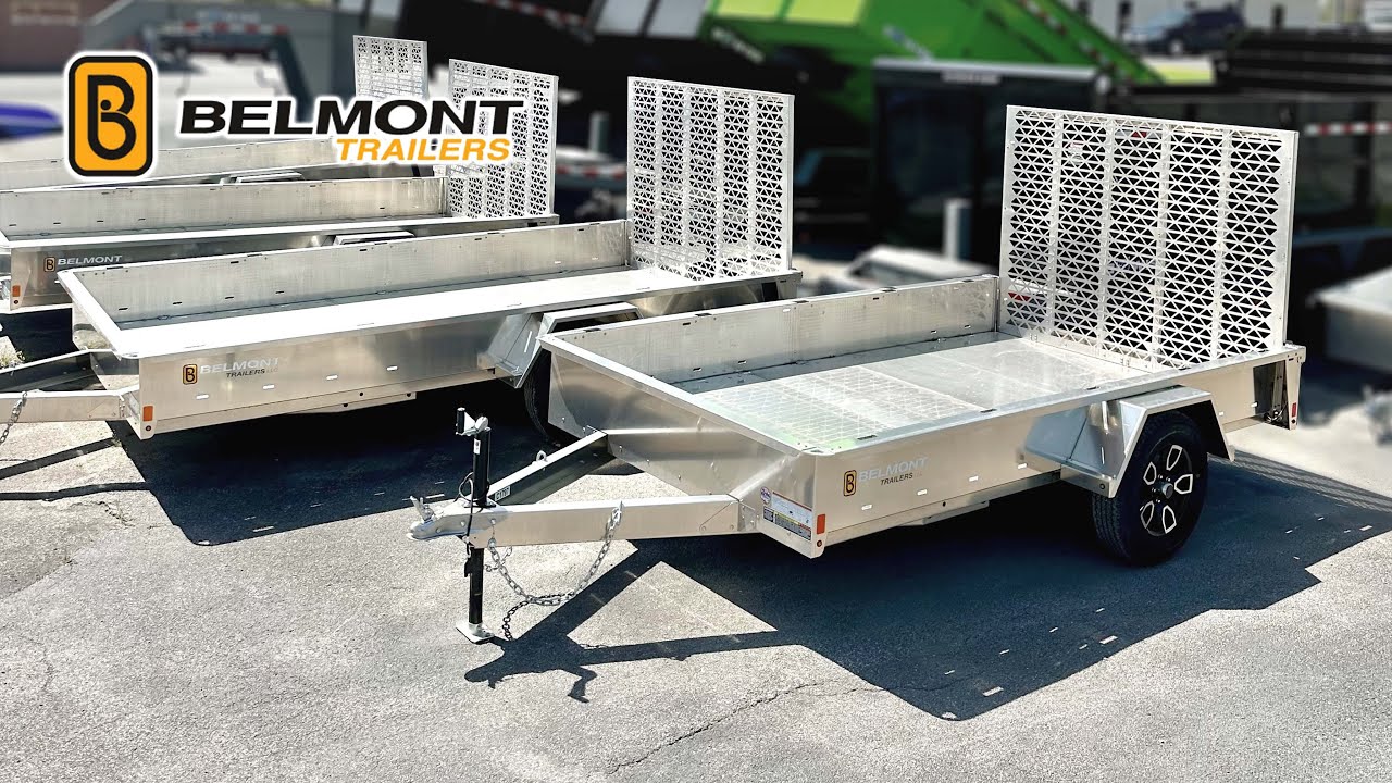 Premium Belmont AIR Aluminum Utility Trailer 6&rsquo;x10&rsquo; AIR7310