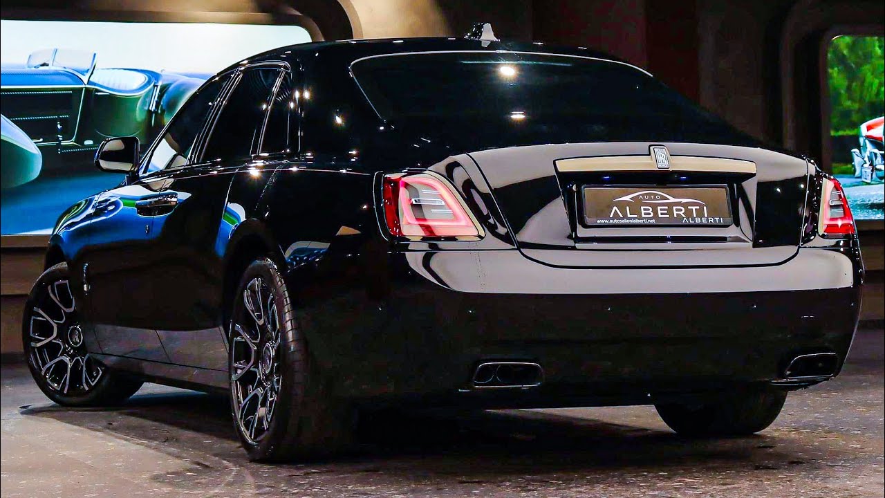 New 2025 Rolls-Royce Ghost Black Badge Start Up Details INTERIOR EXTERIOR