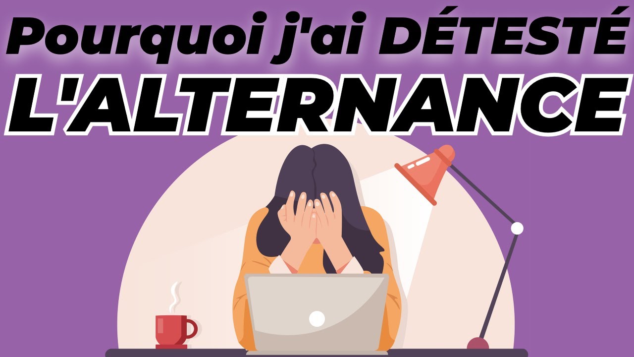 Pourquoi J'ai Détesté l'Alternance : faut-il choisir ces formations ?