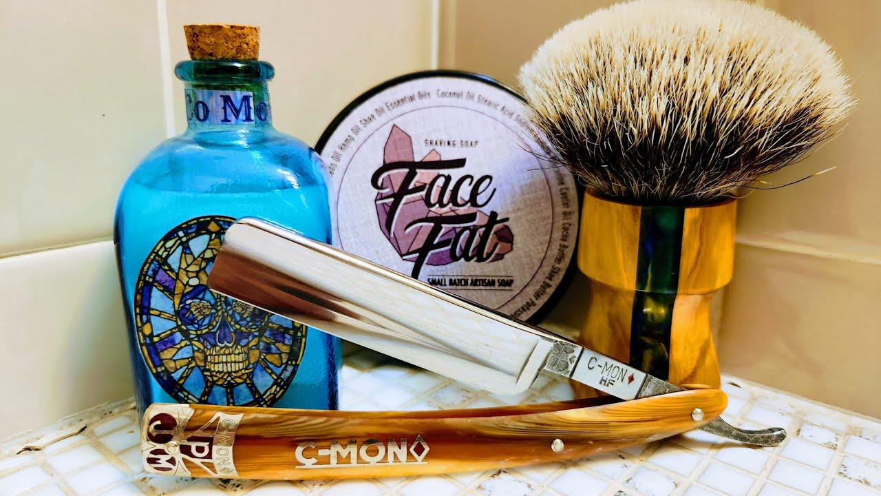 C-MON Straight Razor ~ Goon Balls Preshave from Lockhart's 