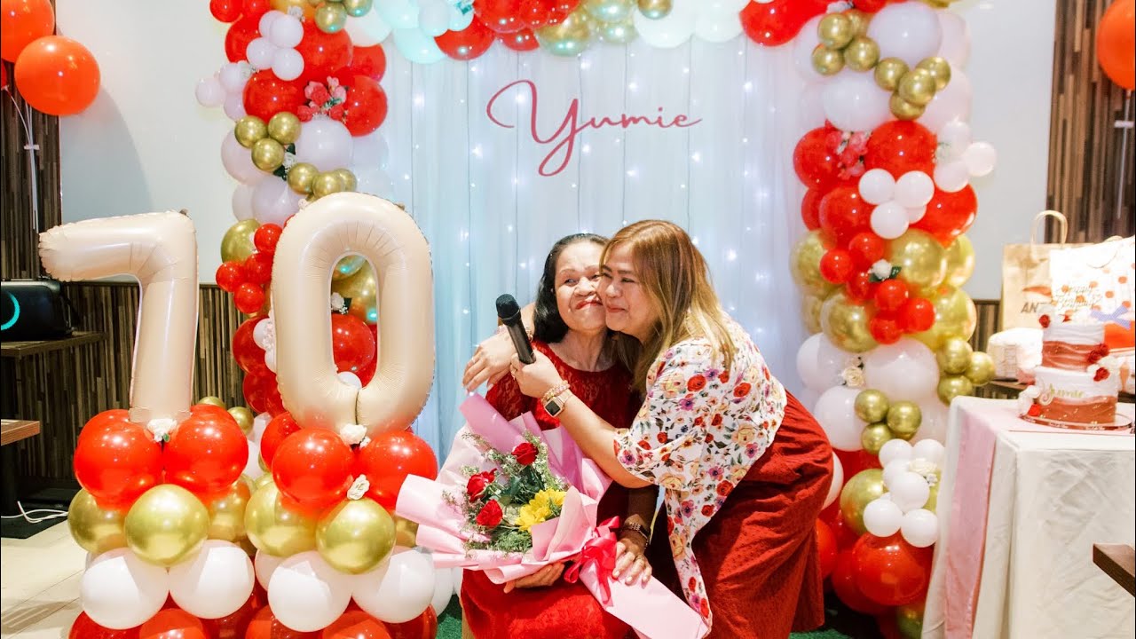 Mama’s 70th Birthday | Manila, Philippines | Dheng Diaries