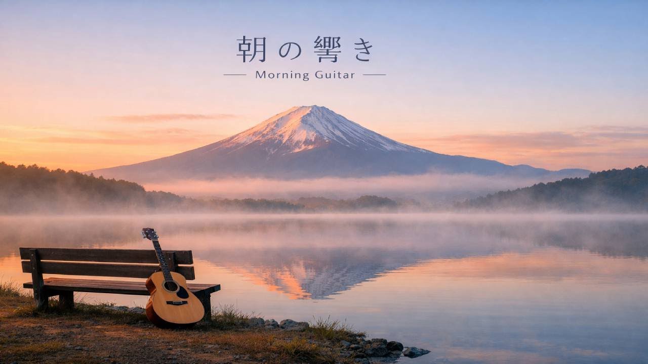 朝の静けさに寄り添う、癒しのアコースティックギターBGM
