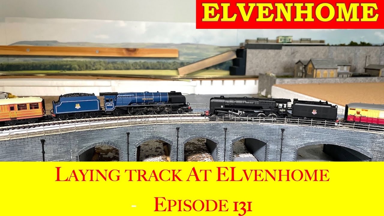 N Gauge Model Railway time to relay the track EP131