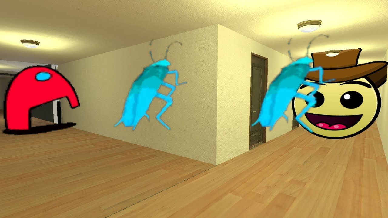 Tapakah amor yc and man face all gmod bots in hotel rooms#gmod_#nextbots_#shorts