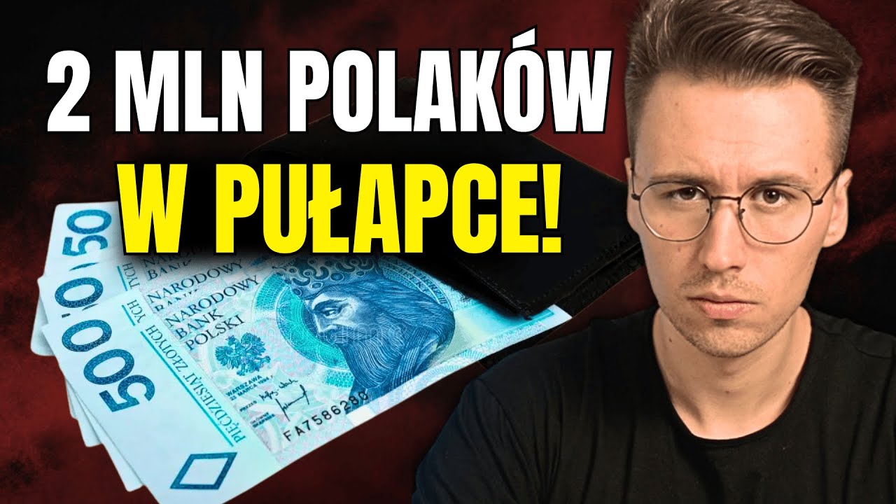 2 MILIONY Polaków TONIE w DŁUGACH (Celowa Pułapka)