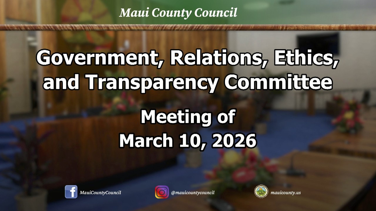 GREAT Committee Meeting of March 10, 2026