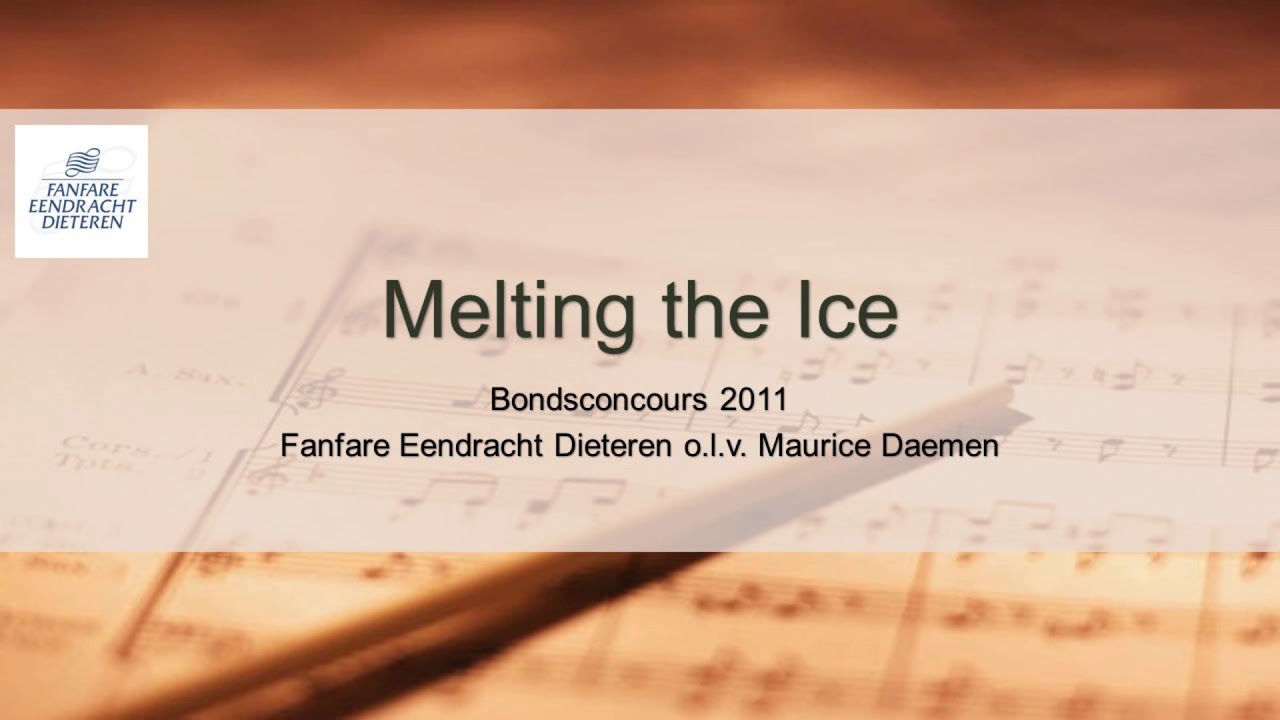 Melting the Ice - Johan Evenepoel