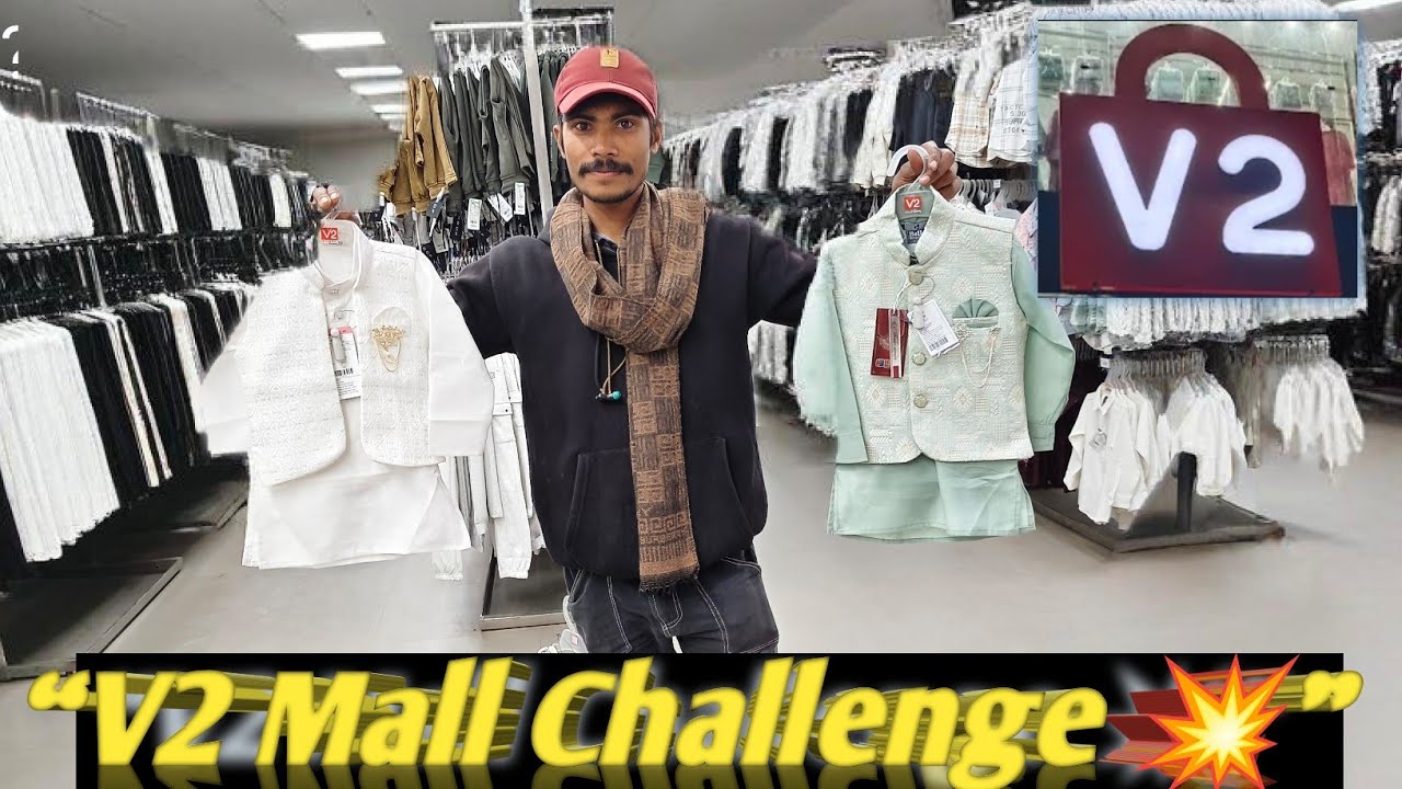 V2 Mall Budget Challenge 💥 1000 Rupaye Mein Kya Hoga? 