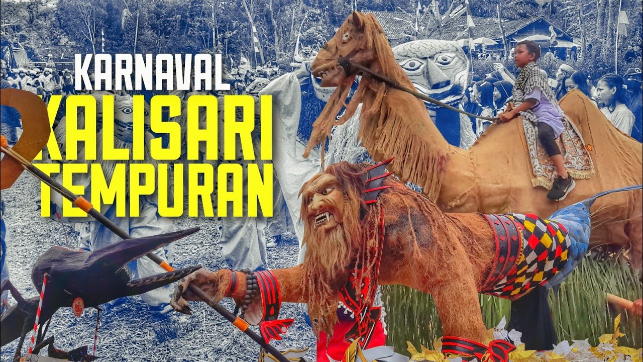 Wonderful Indonesia - KARNAVAL KALISARI TEMPURAN 2024 Magelang | FULL ogoh ogoh & kreasi lucu