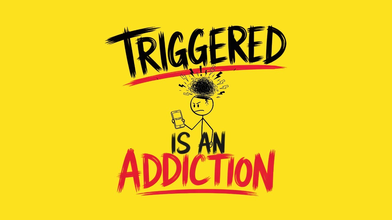 WHY BEING TRIGGERED IS ACTUALLY AN ADDICTION #EmotionalAddiction, #StopReacting, #mentalhealth