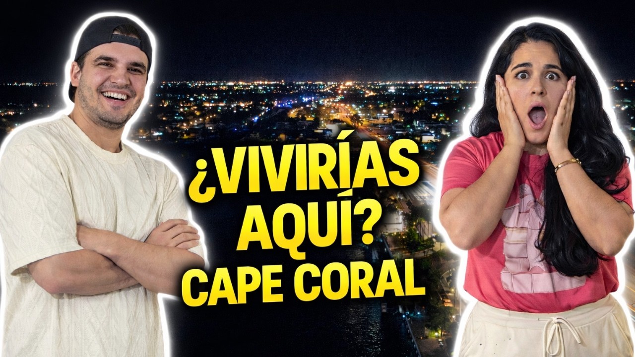 🚗RECORRIENDO Cape Coral de NOCHE | Así se vive.