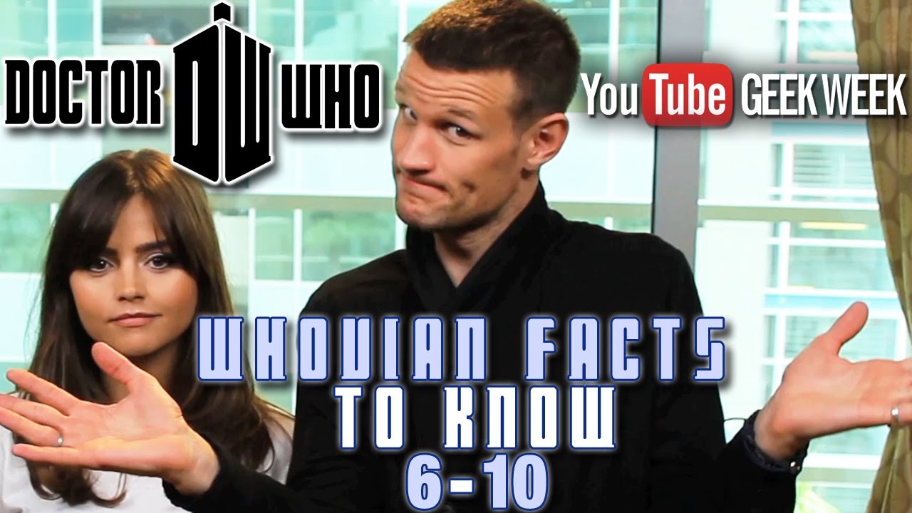 Doctor Who's MATT SMITH & JENNA COLEMAN: 10 Whovian Facts You Need to Know (6-10) - Geek Week