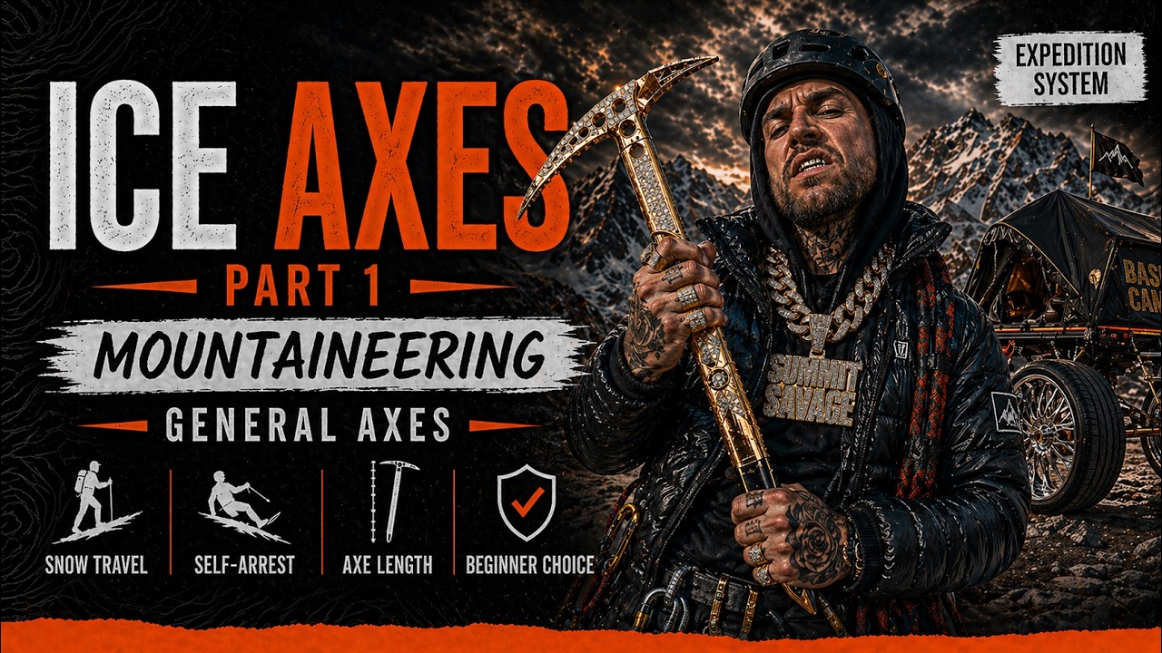 How to Choose a Mountaineering Ice Axe | Expedition System