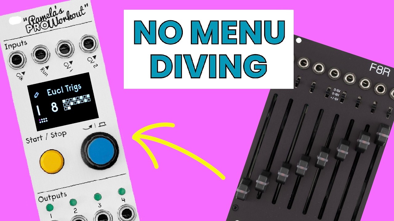 Hands-On Euclidean Drums in Eurorack