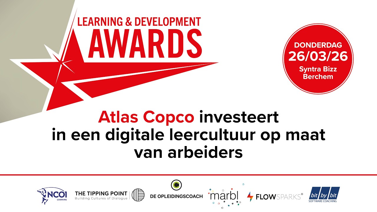 ATLAS COPCO investeert in een digitale leercultuur op maat van arbeiders