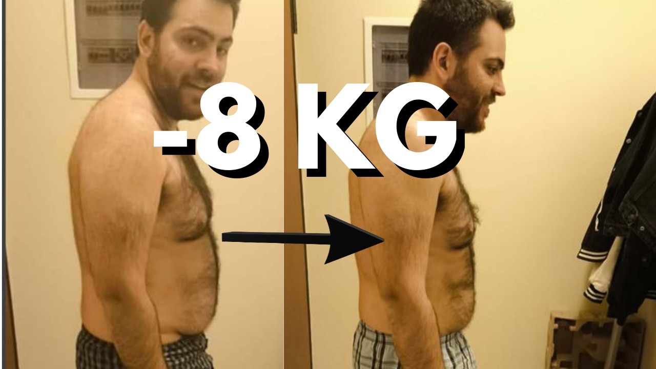 Sedentary lifestyle and still lost 8 kg – Here’s how Gerasimos did it!