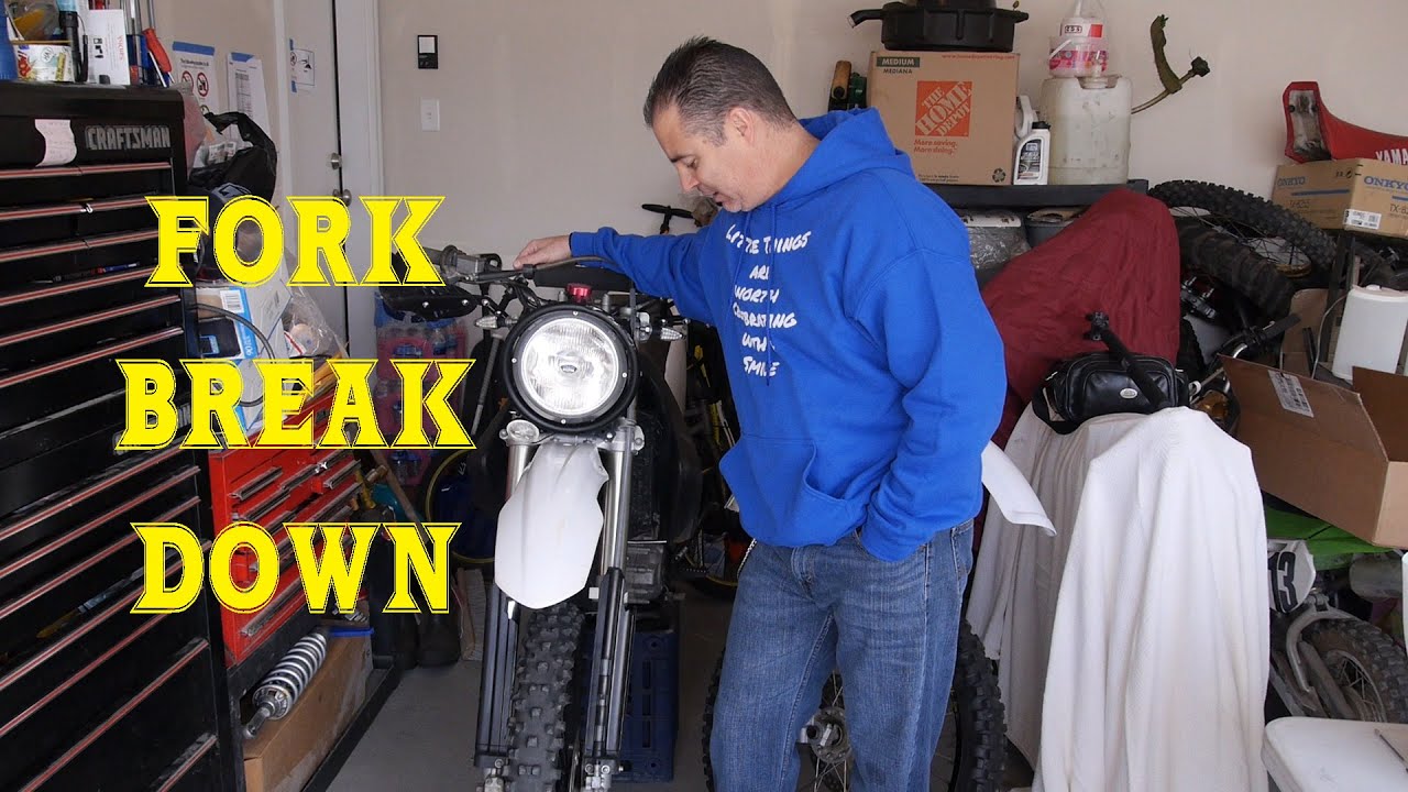 KLX 250/351 Fork Disassembly - Katsumi