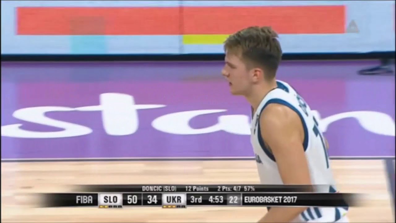 Luka Dončić Full Highlights vs Ukraine |14 PTS 10 RBS 6 ASTS in 23 MINS |Round of 16|Eurobasket 2017