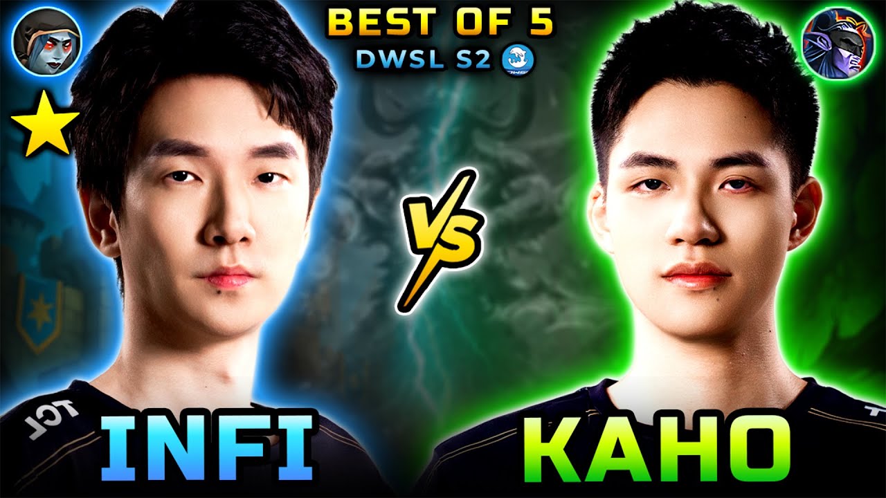 Infi vs Kaho (Bo5) DWSL S2 🐬 DAY 22
