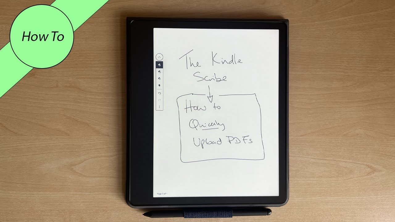 Kindle Scribe — как быстро загружать PDF-файлы!