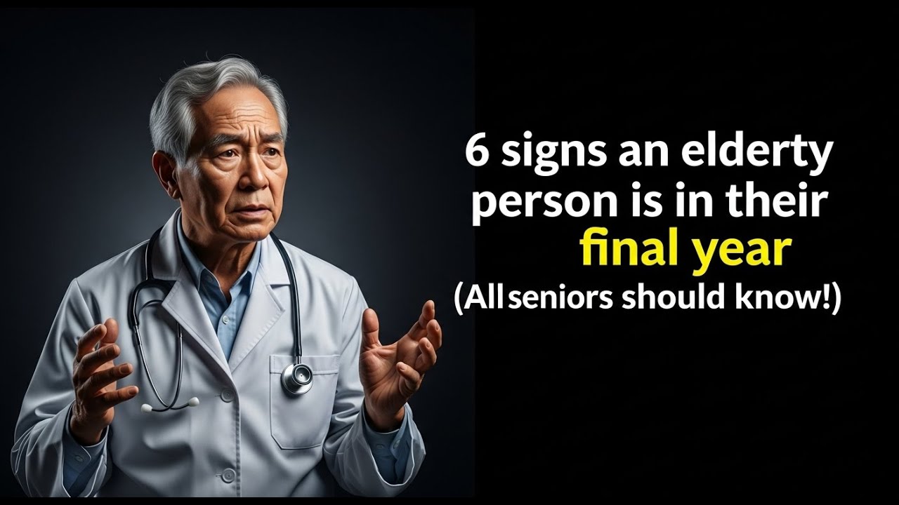 6 signs an elderly person is in their final year and what every senior should know!
