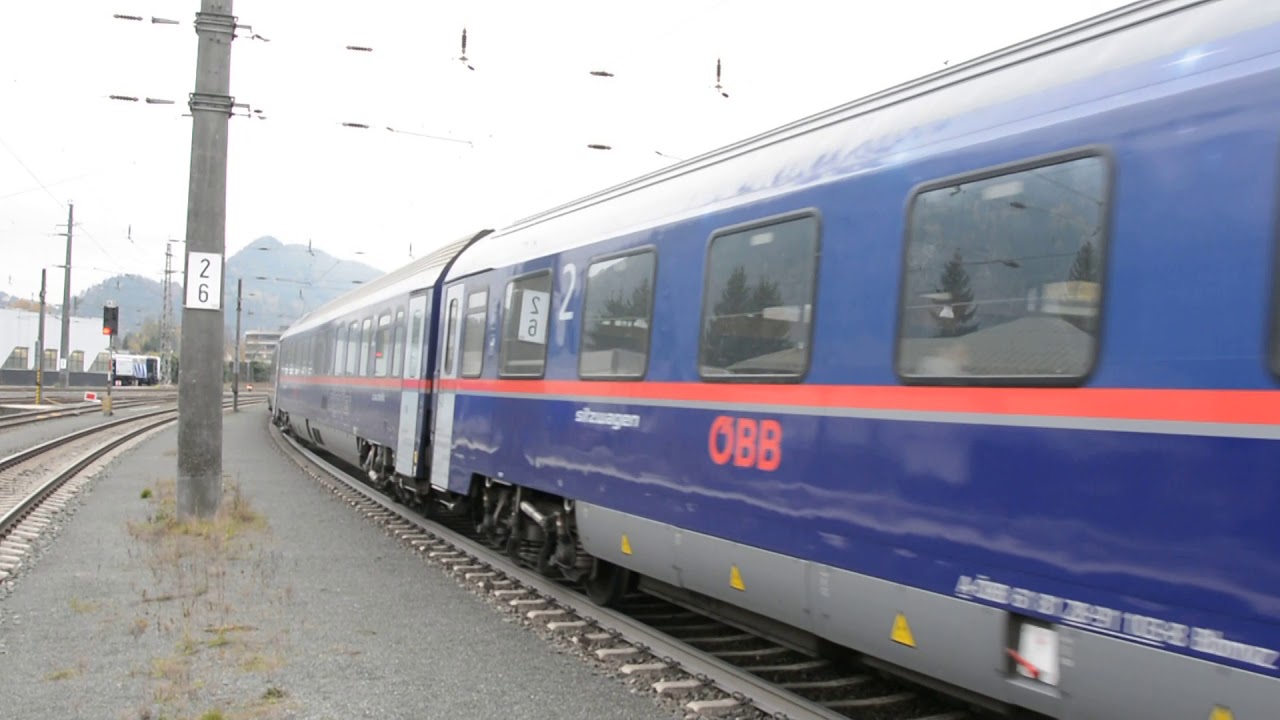 NightJet EN 421/40491 (Düsseldorf Hbf/Hamburg-Altona - Innsbruck) Abfahrt von Kufstein am 08/11/17