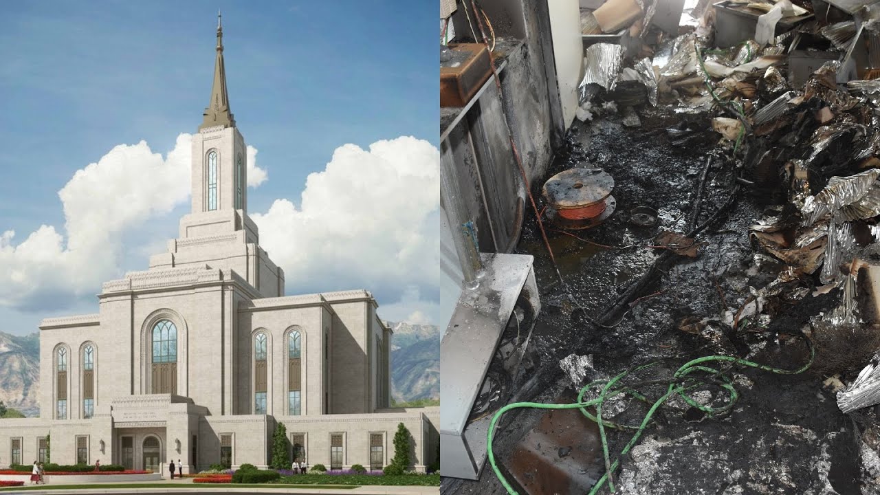 Reward offered for information in arson case at under-construction Orem Temple