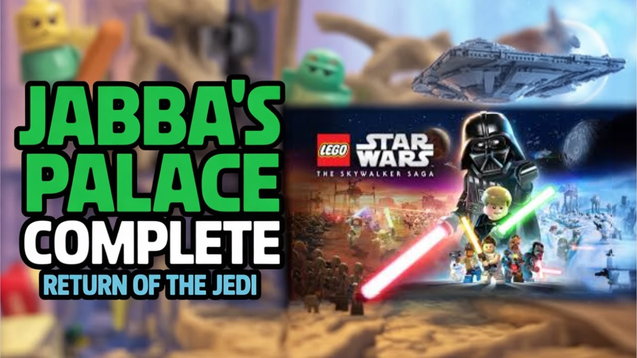 Jabba's Palace Complete | LEGO Star Wars The Skywalker Saga Return of the Jedi