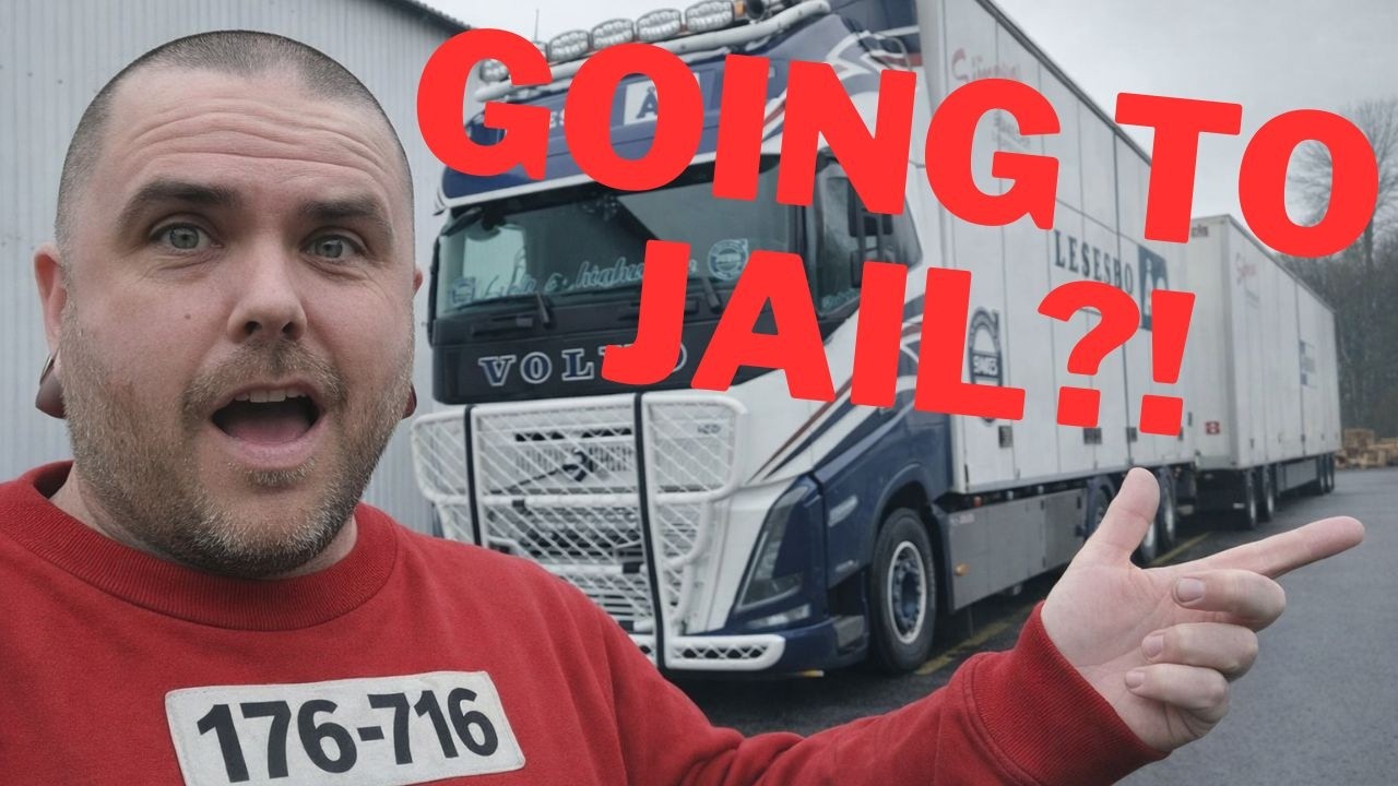TRUCKVLOG #32 | GOING TO JAIL?! | #swedishpete