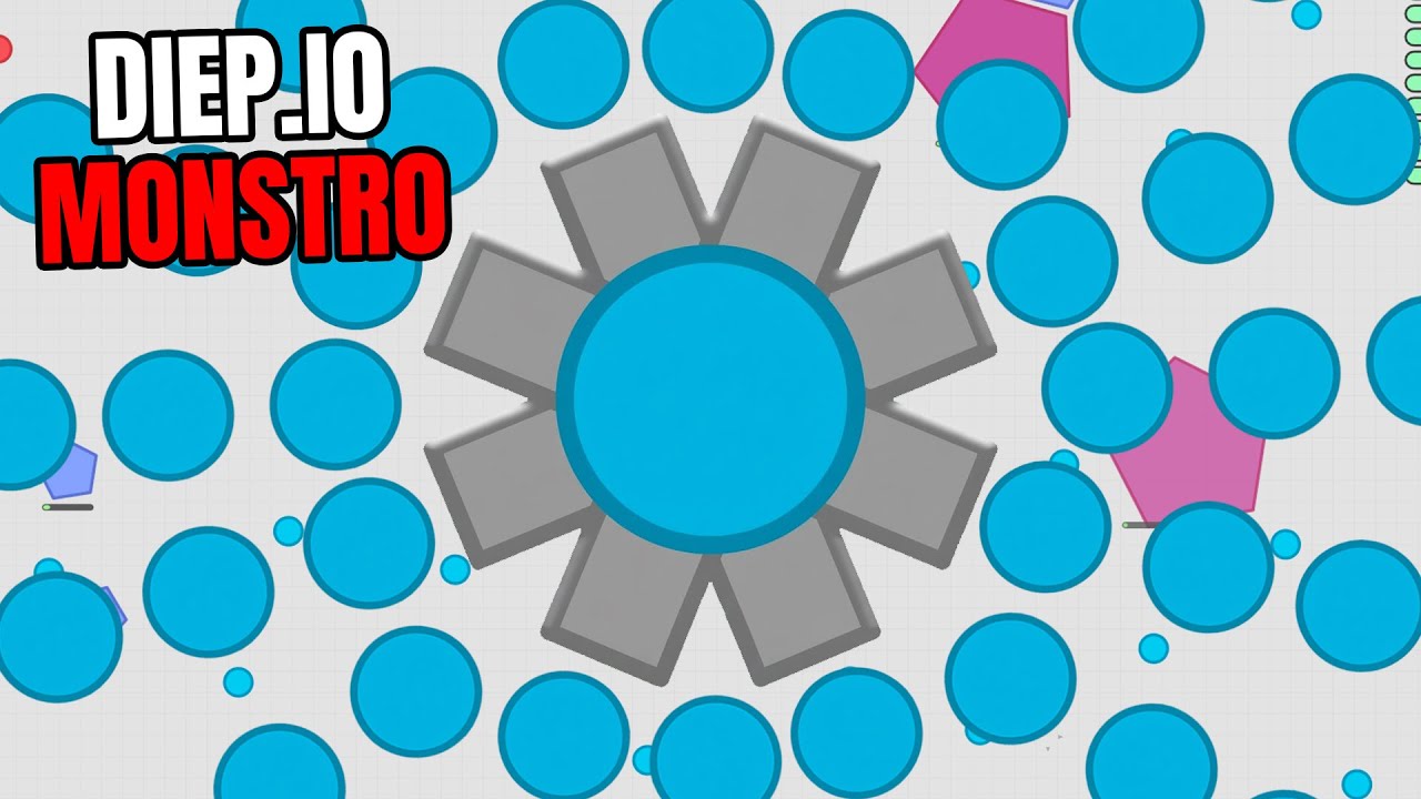 ESSE TANQUE É APELÃO! 😱 Octo Tank: O Pesadelo do Servidor (Diep.io)