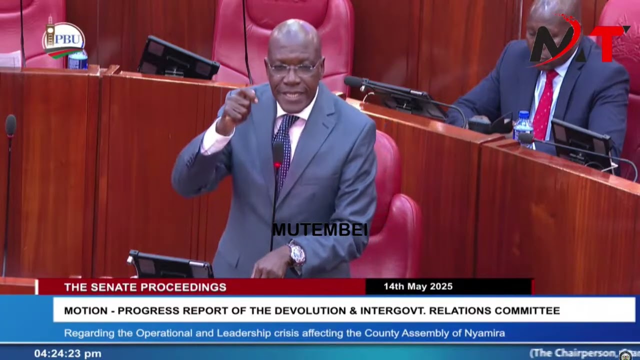 Nyamira Governor Amos Nyaribo Set to Arrested Over Incompetence and Corruption!Senators Debate!