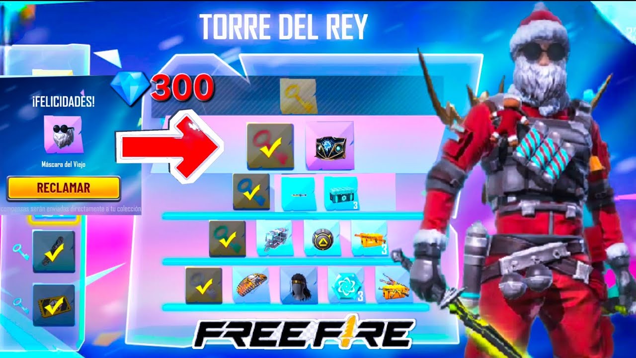 Sacando la [Barba Del Viejo👳‍♂️] Con [Torre Del Rey] #freefire #garena #mobile #gaming