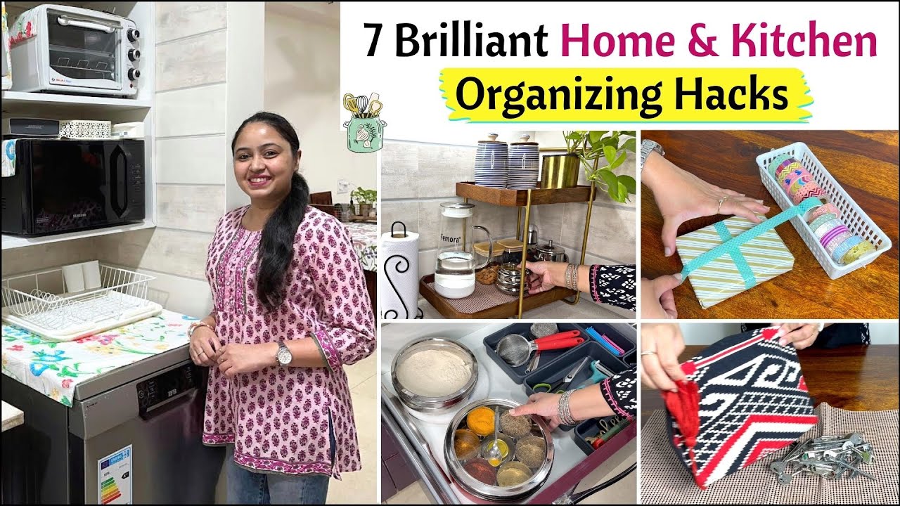 7 BRILLIANT Home Organizing Hacks To Save Time & Money | Space Saving Ideas | Smart Organizing Tips