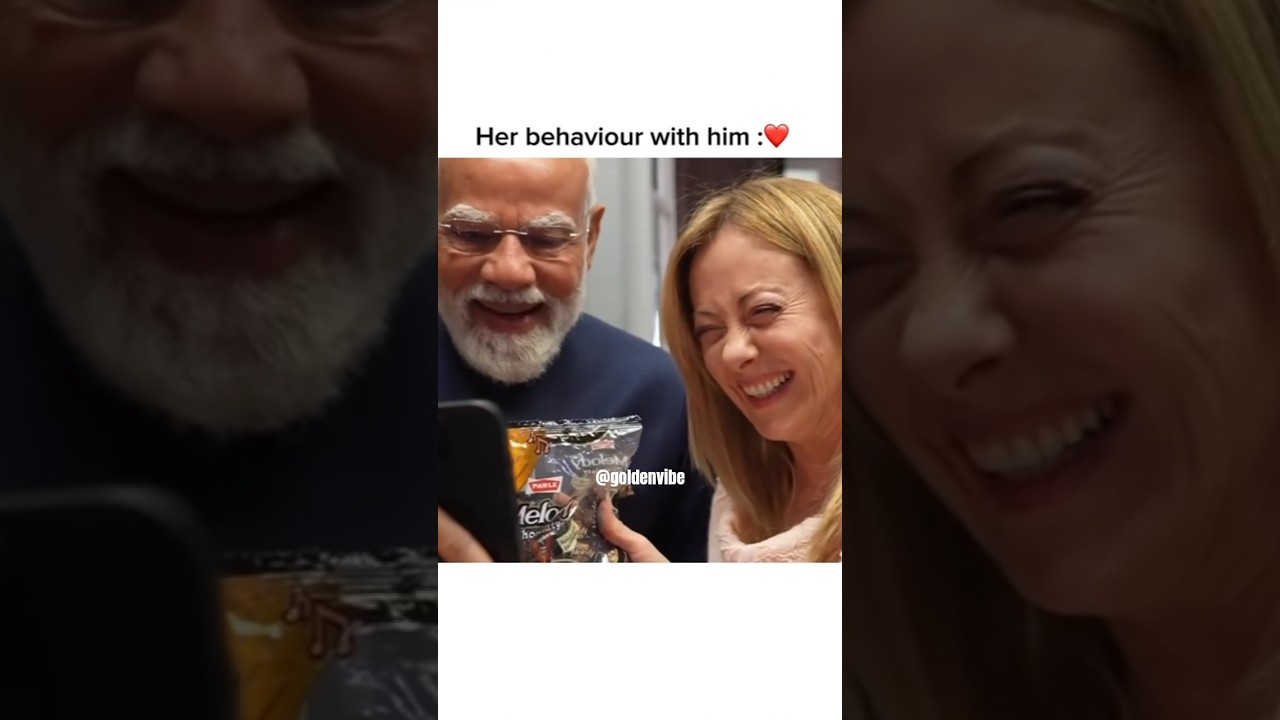 what a bond btw modi and meloni 😍 #modi #meloni #trending #viral #short