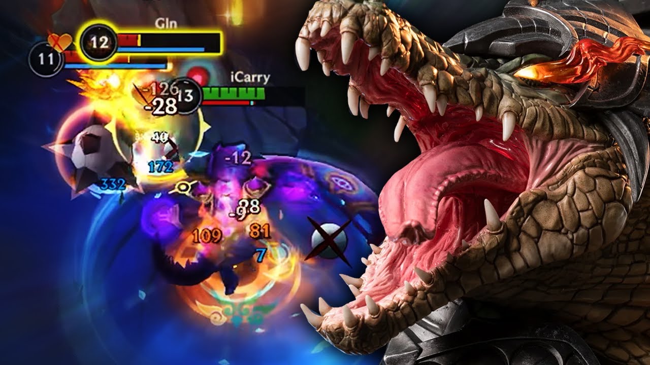 Игровой процесс Wild Rift Renekton Baron Lane в 18 сезоне (сборка и руны)