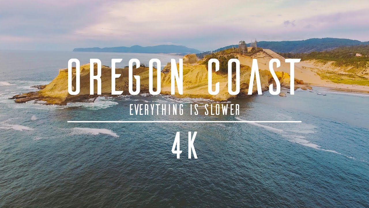 4K - Drone - Oregon Coast - Everything is slower