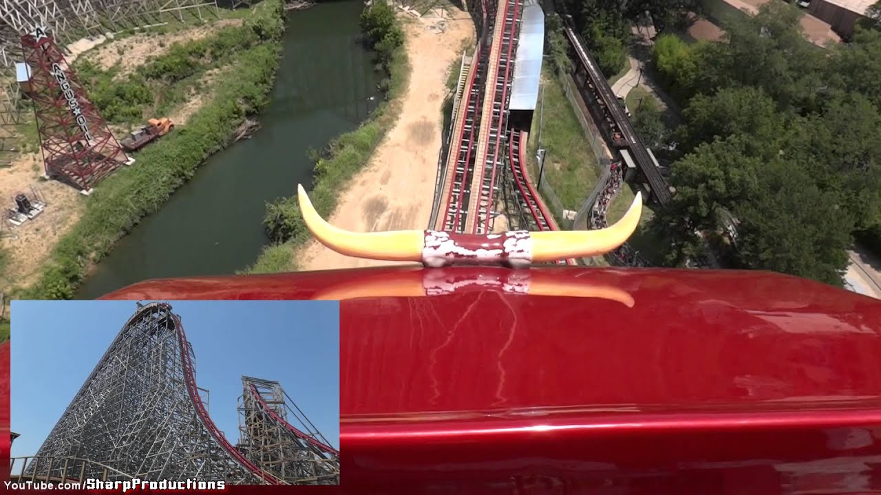 New Texas Giant (HD POV) Six Flags Over Texas