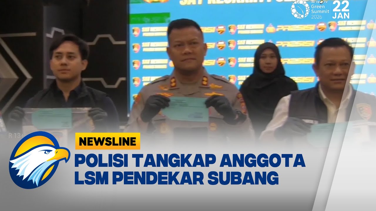 Polisi Tangkap Anggota LSM Pendekar Subang - [Newsline Berkas]