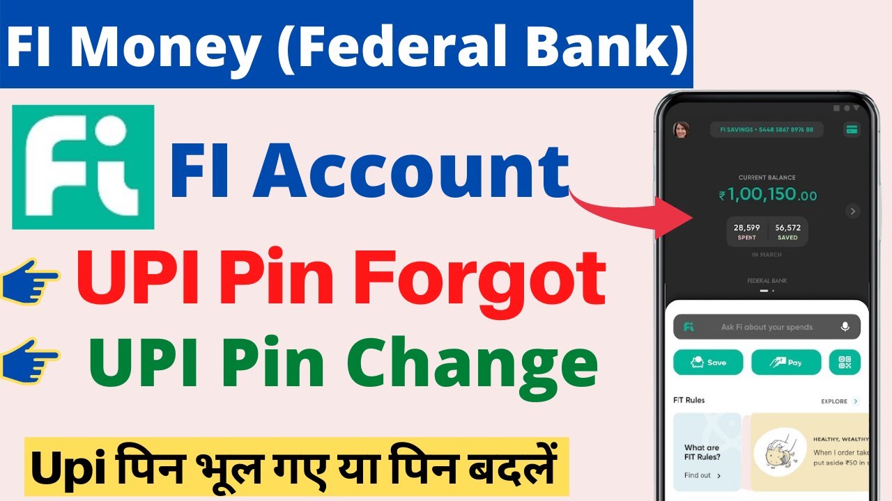 fi money upi pin set | fi money upi pin set problem | Fi Money - Smarter Banking UPI