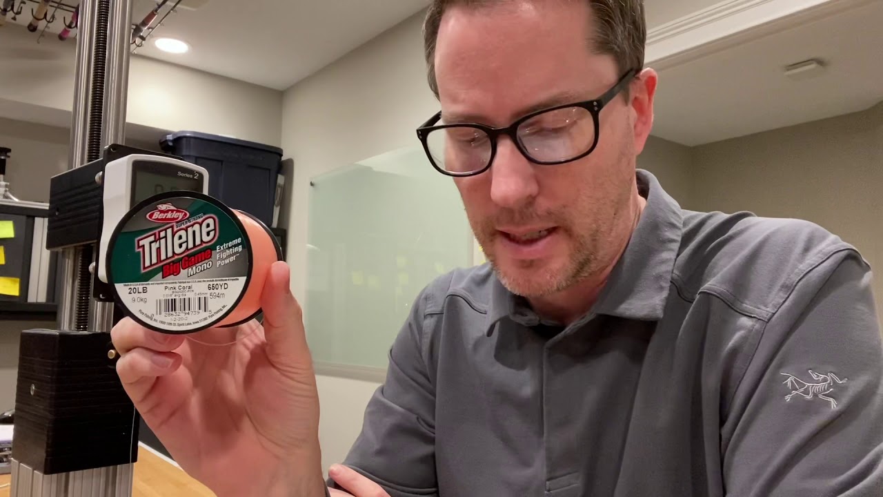 20lb Berkley’s Trilene Big Game Strength Test - Same as the 25lb??