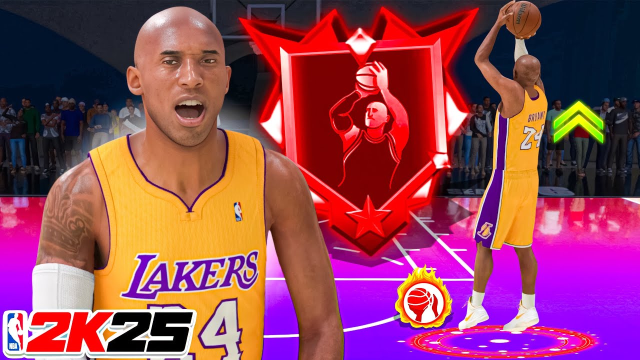 This KOBE BRYANT BUILD is a 2-WAY SCORING PHENOM in RANDOM REC on NBA 2K25