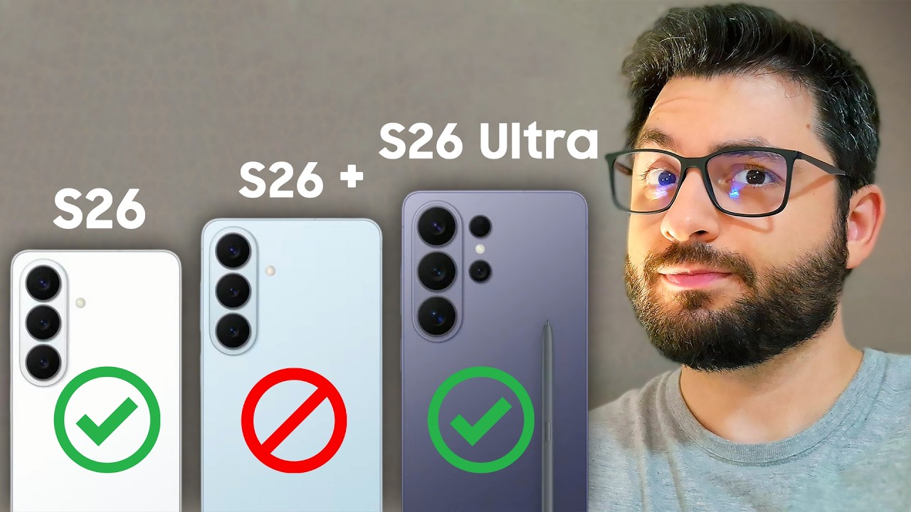 ISSO é o que NINGUÉM está falando sobre os novos Galaxy S26, S26+ e S26 Ultra.