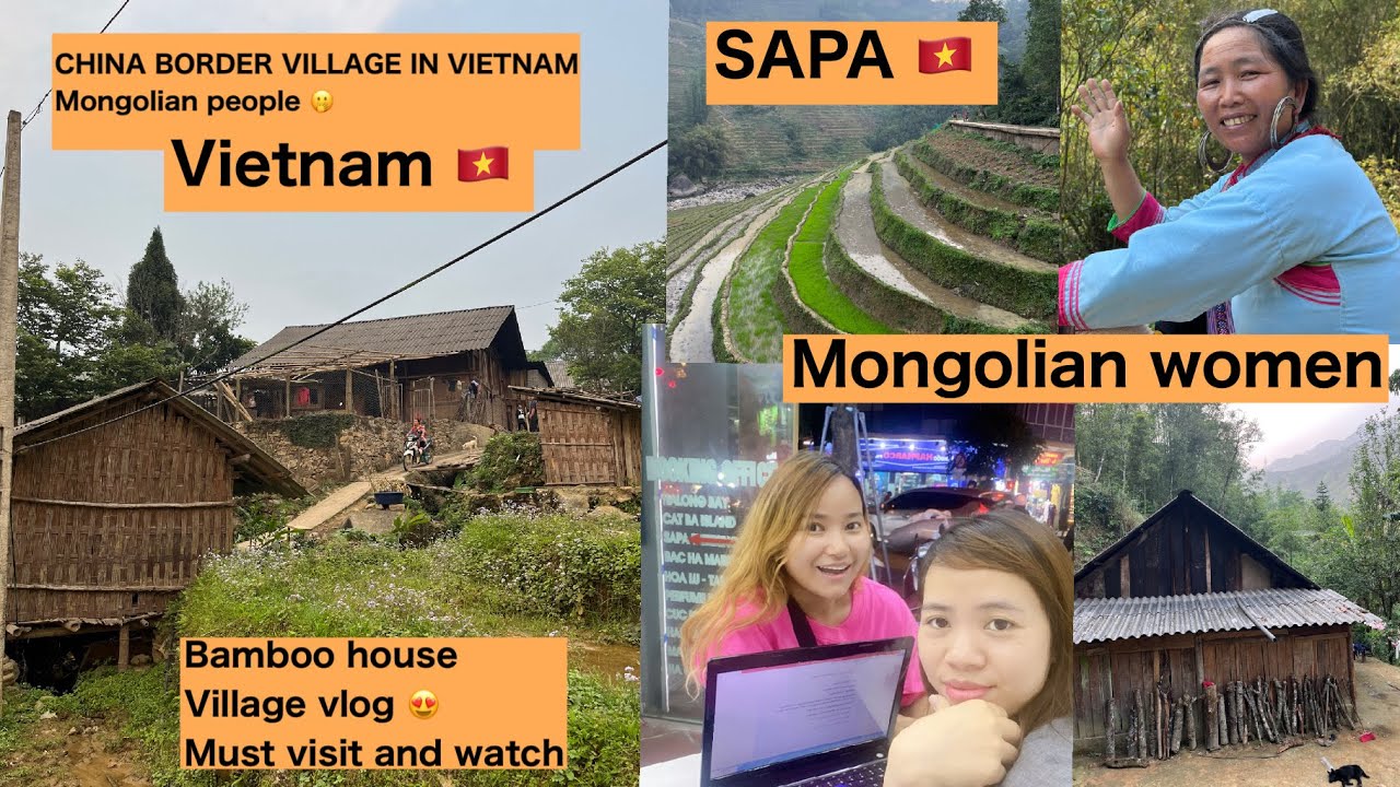 VILLAGE LIFE IN VIETNAM 🇻🇳 SAPA, CHINA BORDER MONGOLIAN PEOPLE IN VIETNAM, ETHNIC MINORITY TRIBAL