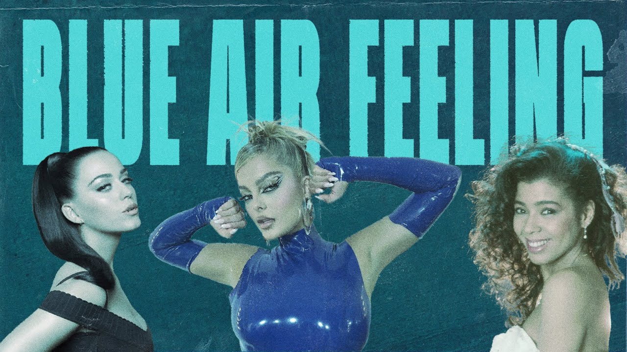 BLUE AIR FEELING (David Guetta & Bebe Rexha vs. Katy Perry vs. Irene Cara) (Mashup Video)