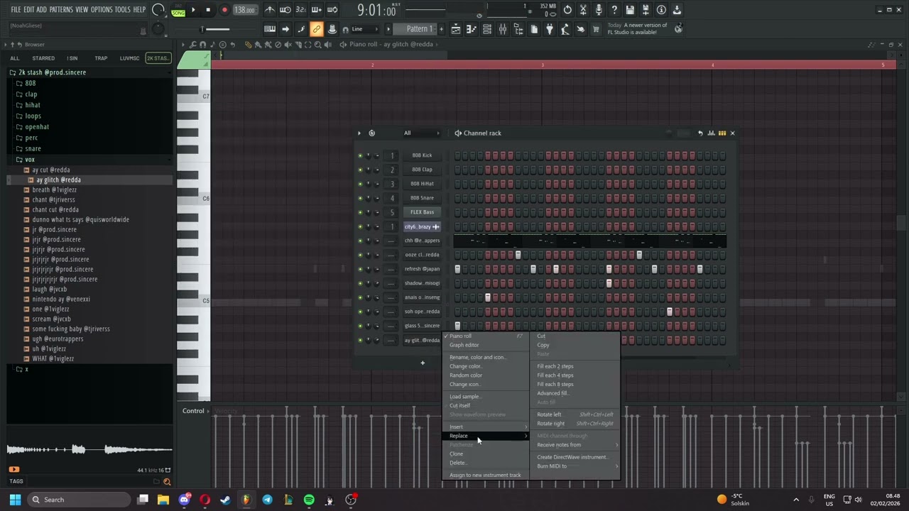 how to make DARKO beats for REDDA | Fl Studio Tutorial 2026