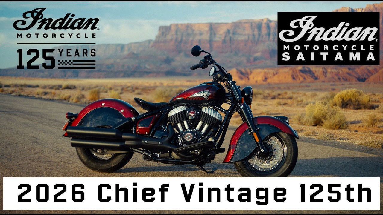 2026 Chief Vintage｜Indian Motorcycle 125th Anniversary