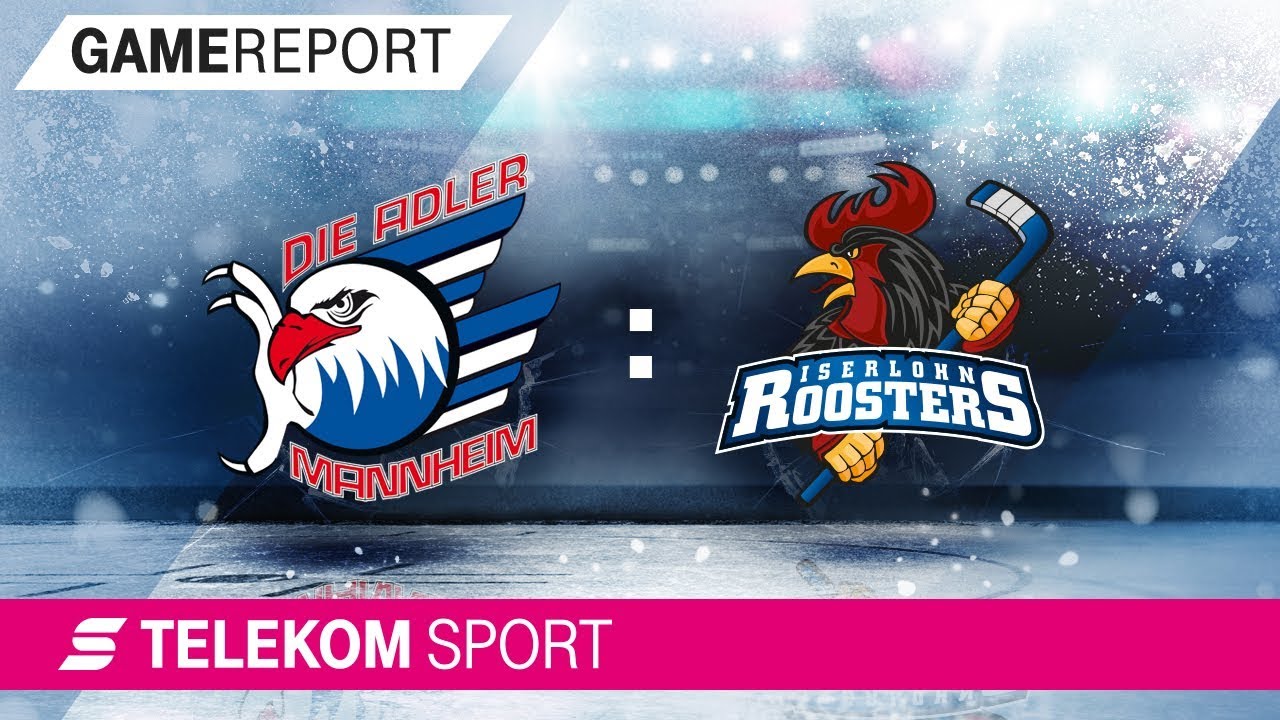 Adler Mannheim - Iserlohn Roosters | 12. Spieltag, 17/18 | Telekom Sport