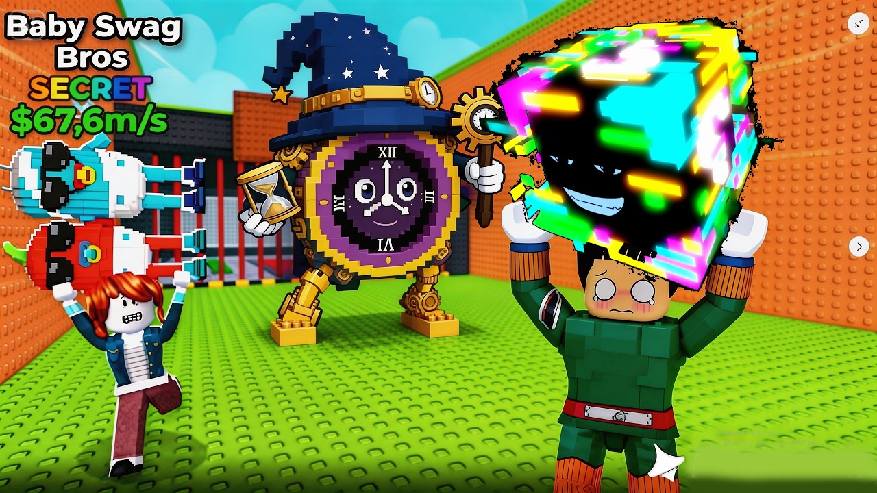 ROUBEI TODOS AS LUCKY BLOCK  INFINITY DA BASE DO SAMMY!! #roubeumbrainrot #roblox