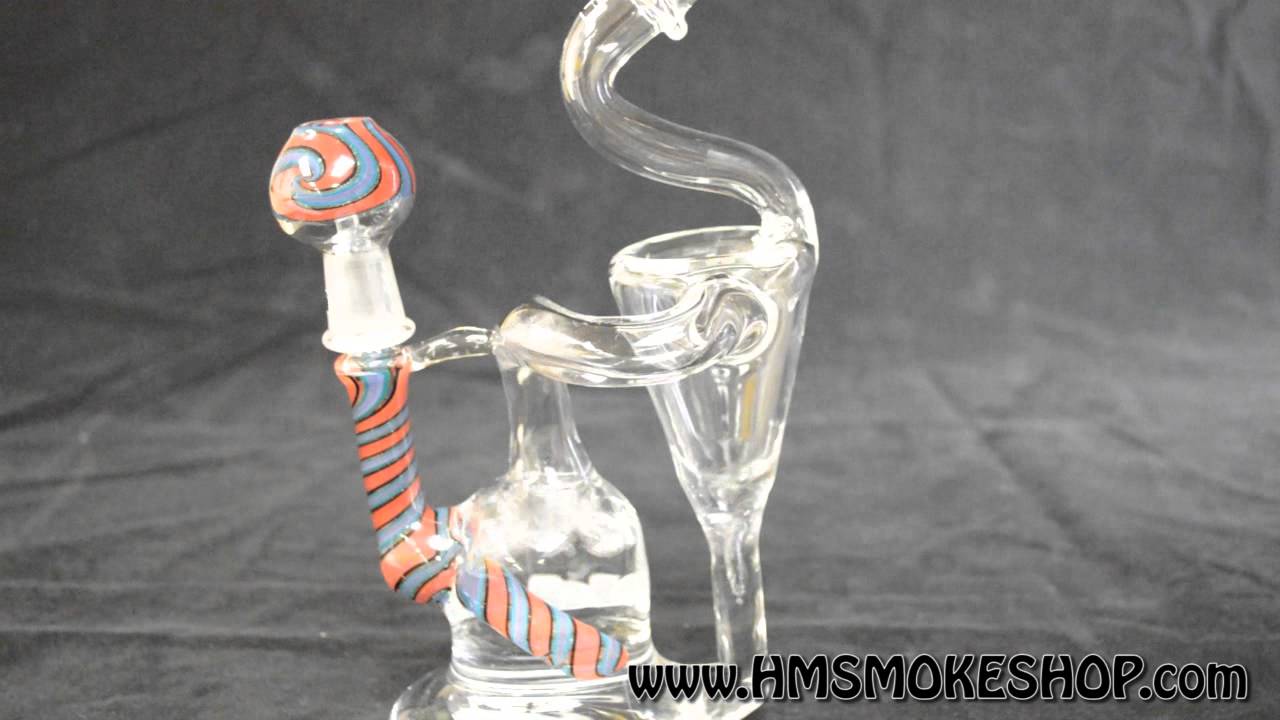SILIKA Worked Recycler Air Flow Test www.HMSMOKESHOP.com